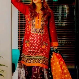 3 piece suit colorful